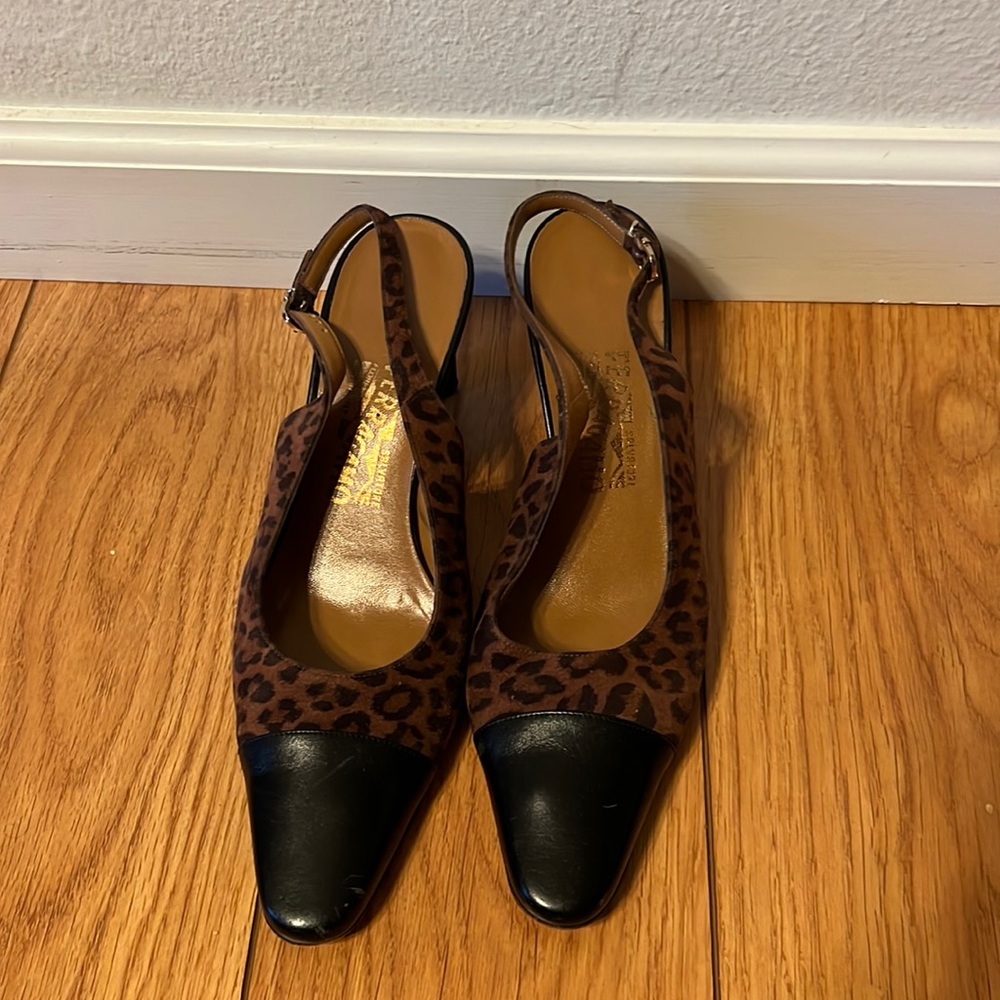 Salvatore Ferragamo Leopard Heels